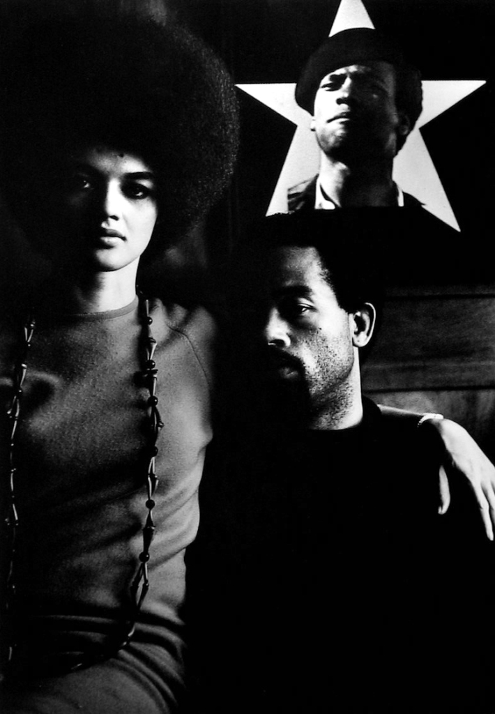 The Black Panther Party’s Kathleen and Eldridge Cleaver ,1970