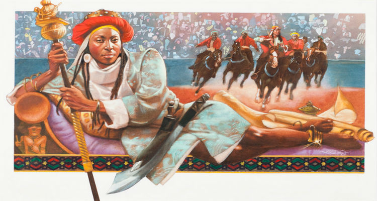 Queen Amina of Zaria by Floyd Cooper