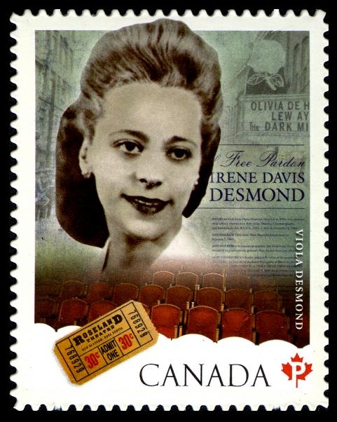 Viola Desmond Canadian stamp