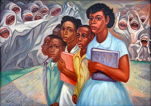 Racism at Little Rock Domingo Ulloa 1957