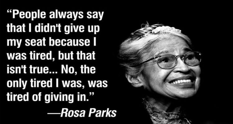 35+ Trends For Civil Rights Quotes Montgomery Bus Boycott Rosa Parks